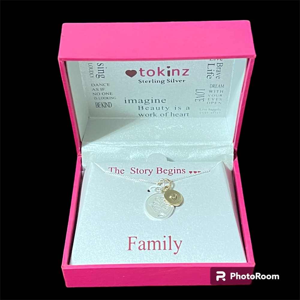 Sterling Silver Tokinz Family Necklace